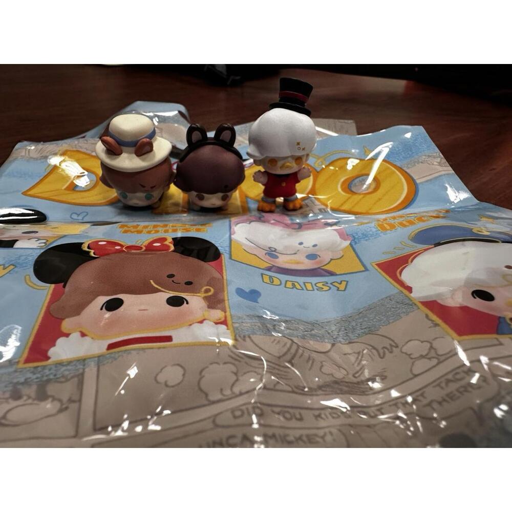 POP MART POP BEAN Classic DIMOO Mickey,Daisy & Friends (Chip, Dale, Scrooge)